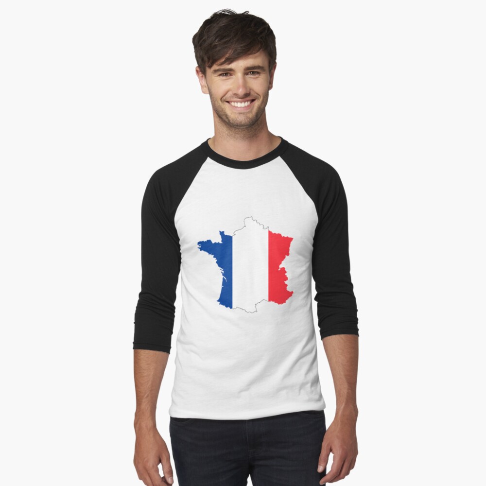 France "Hexagone" T-Shirt Sticker