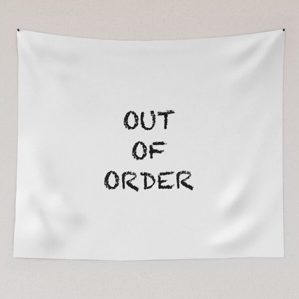 Item preview, Out of order designed and sold by mauricio peña.
