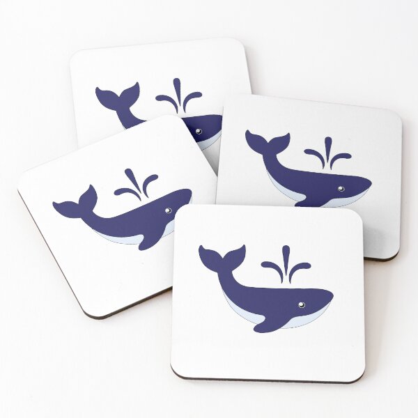 Item preview, Cartoon whale with a fountain from the back.  designed and sold by DisaAnna.