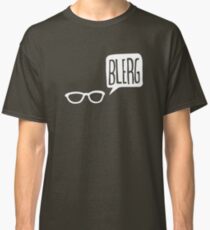 White Blerg Classic T-Shirt