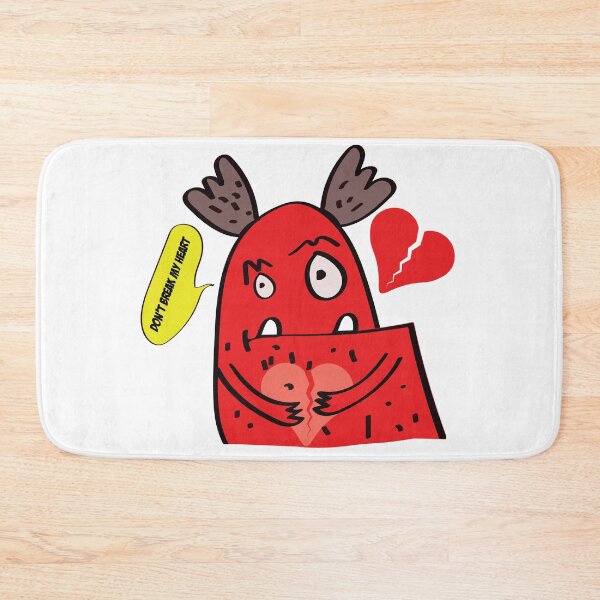 Item preview, don't break my heart funny t-shirt | funny cartoon t-shirt  designed and sold by KARTICK DUTTA.