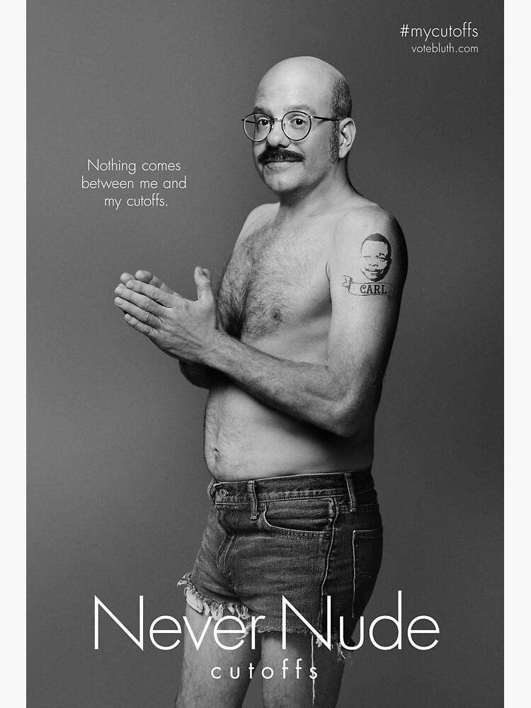 "Never Nude Tobias Character Poster" Magnet for Sale by ilikeoatmeal