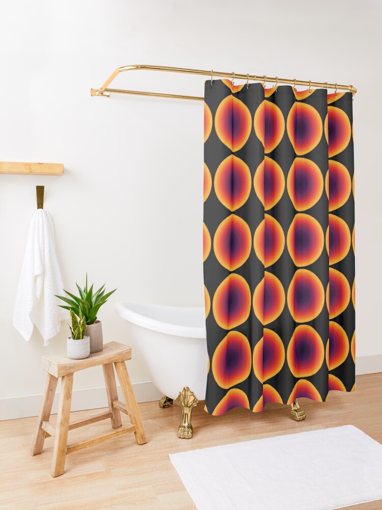 "funky Bubble" Shower Curtain For Sale By Elive | Redbubble