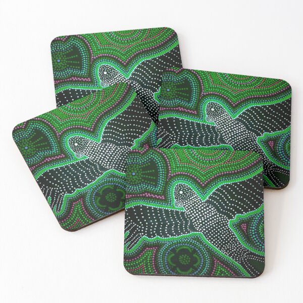 Item preview, Black cockatoo - green dreaming designed and sold by Wayne Hill.