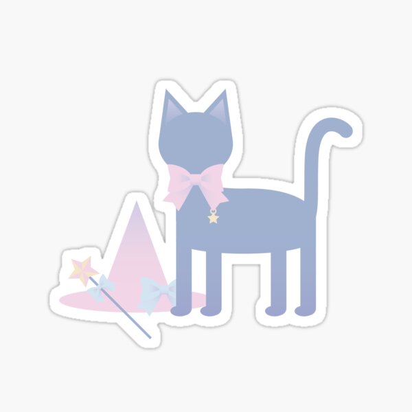 My Cat is a Magical Girl Sticker