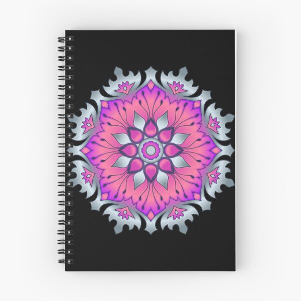Item preview, Mandala pink flower designed and sold by wolfgangrainer.
