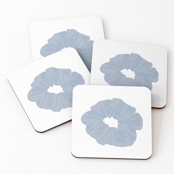 Item preview, Light blue scrunchie designed and sold by Delaney  Pierce.