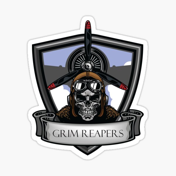 Grim Reapers Bluefor! Sticker