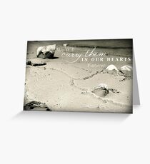 Carry Them Greeting Card