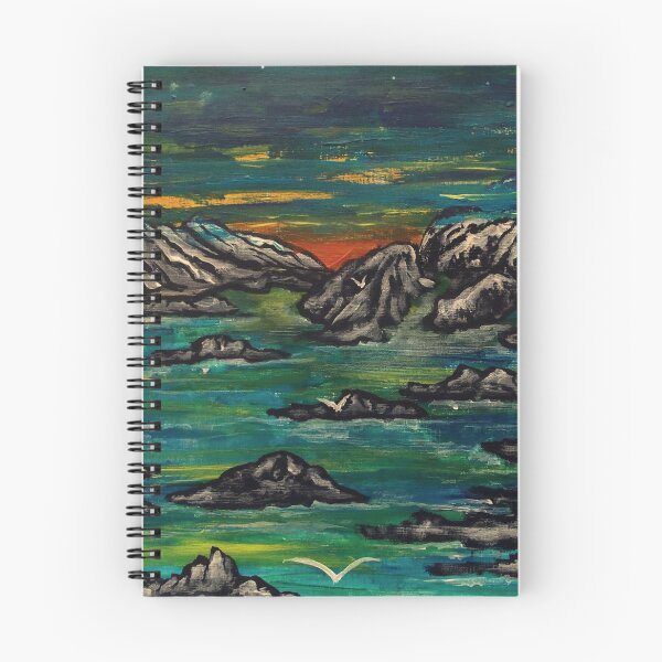 Item preview, Evening sunset at coast designed and sold by George Hutton Hunter.