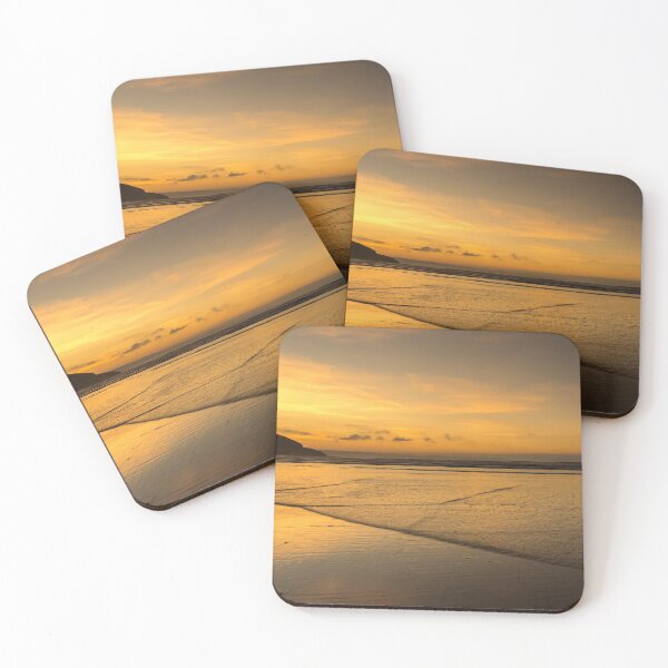Item preview, Winter sunset at Westward Ho designed and sold by twymanphoto.