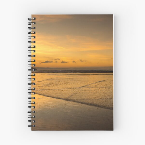 Item preview, Winter sunset at Westward Ho designed and sold by twymanphoto.