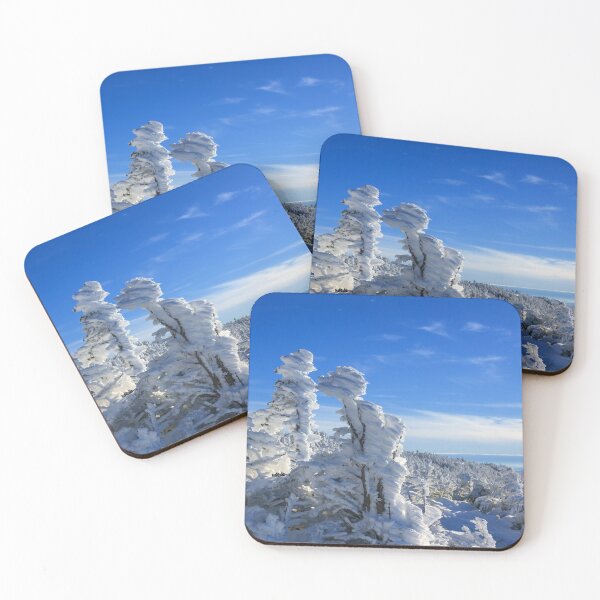 Item preview, Snowy trees swept by wind, Franconia Ridge, White Mountain National Forest, New Hampshire designed and sold by Daniel Arthur Brown Photography.