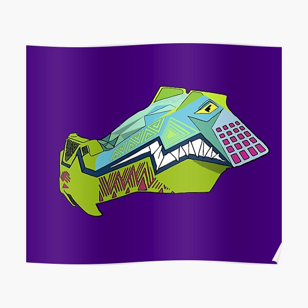 iron gwazi alligator Poster