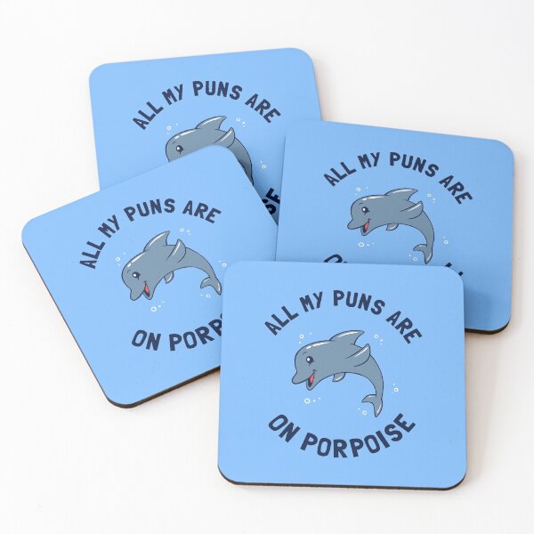 Item preview, All My Puns Are On Porpoise designed and sold by Yipptee Shirts.