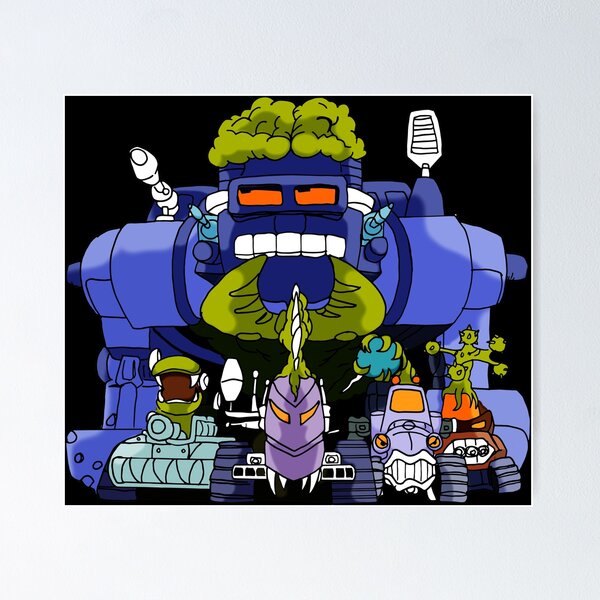 Item preview, Monster Minds, Jayce and the Wheeled warriors les MonstroPlantes  designed and sold by mr-jerichotv.