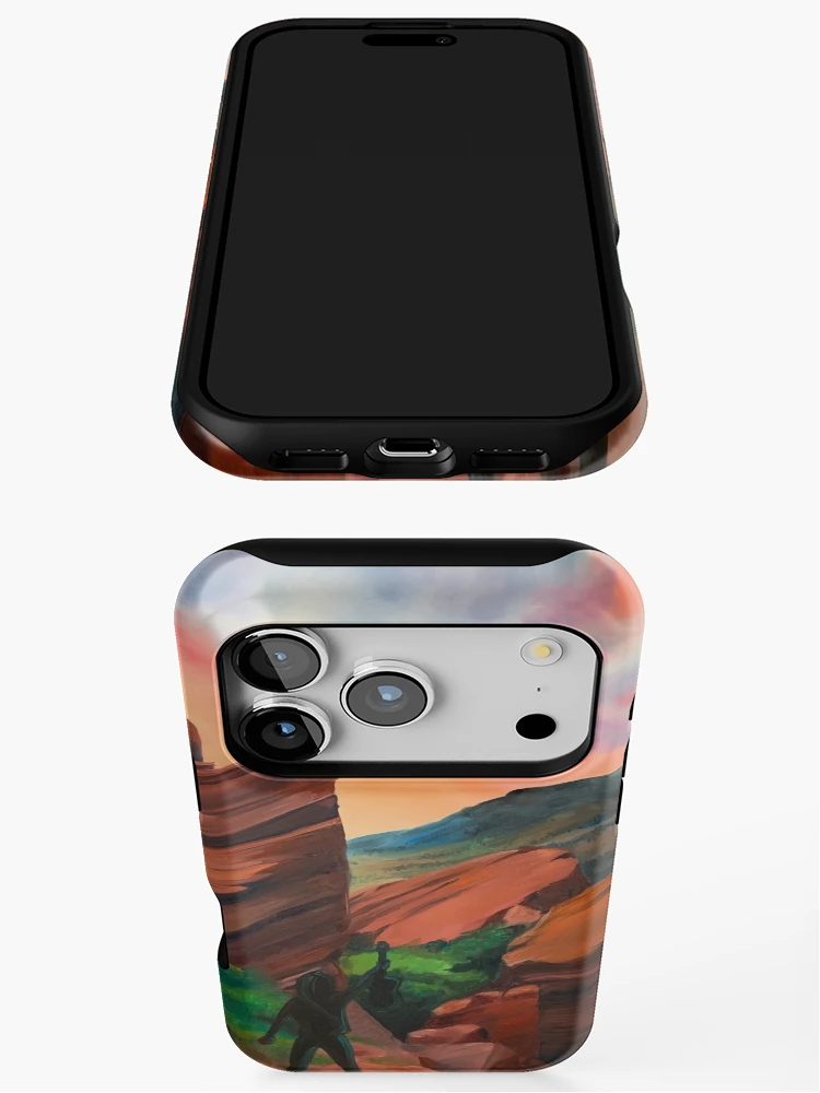 Thumbnail 3 of 4, iPhone Case, Red Rocks designed and sold by WyoClements.