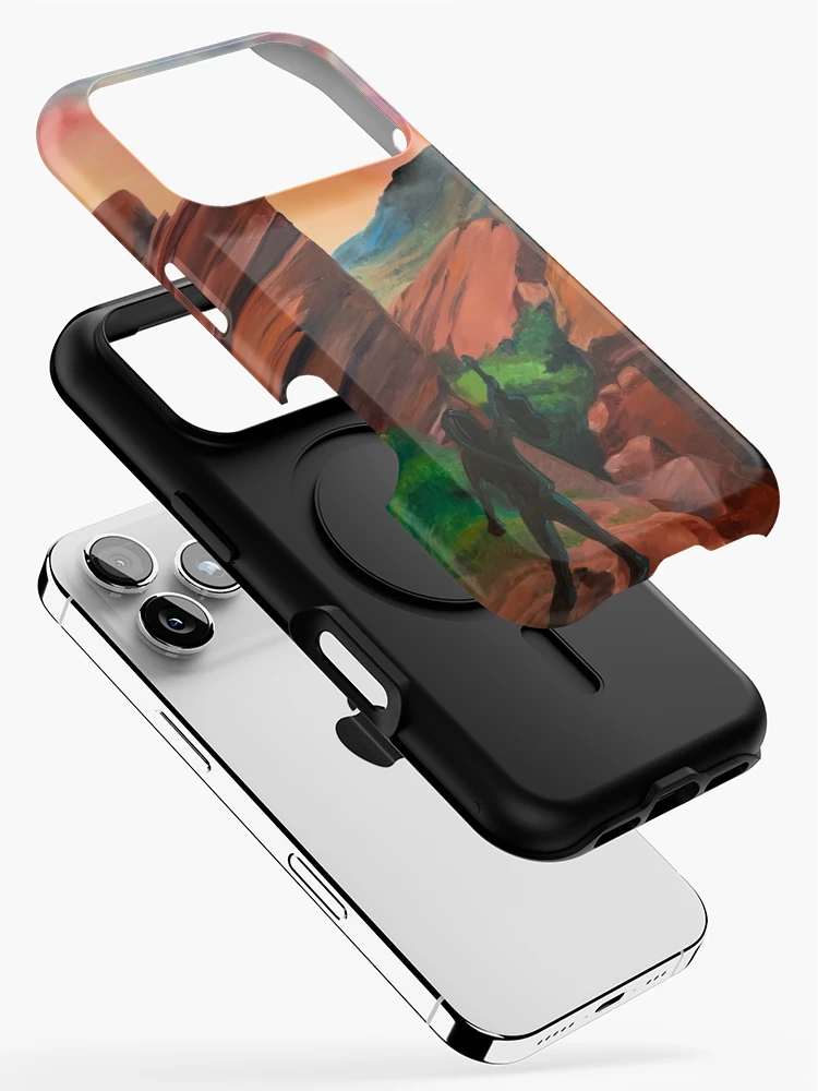 Thumbnail 2 of 4, iPhone Case, Red Rocks designed and sold by WyoClements.