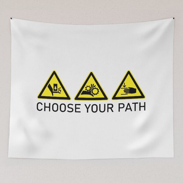 Item preview, Choose Your Path designed and sold by StrangeShirts.