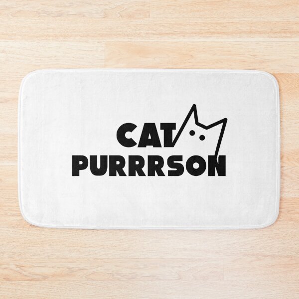 Item preview, funny cat purrrson- cat person designed and sold by Ella's  Doodles And Designs.