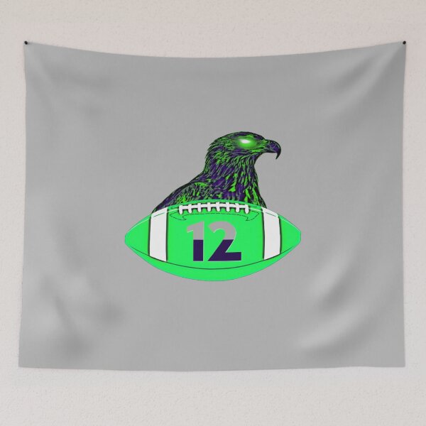Item preview, Seattle Football Hawk's 12th Man designed and sold by B1GSportswear.