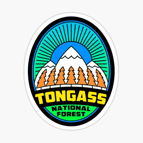 Tongass National Forest Alaska Sticker