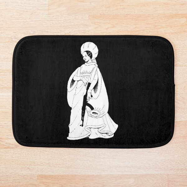 Mona Lisa. Bath Mat