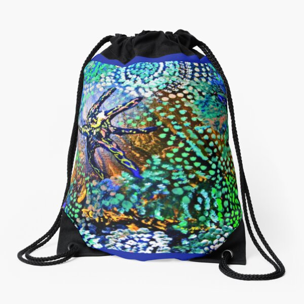 Royal Star Fish Drawstring Bag