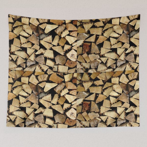 Item preview, Firewood Abstract designed and sold by Debbie Oppermann.