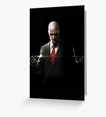 Hitman Blood Money Greeting Card