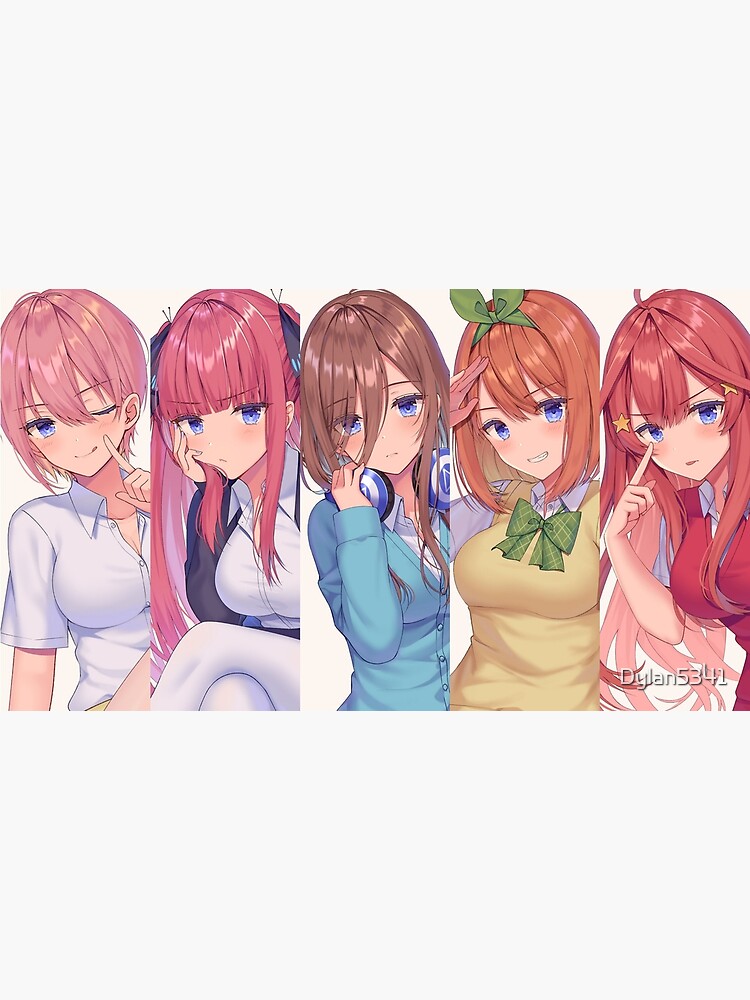 5Toubun no Hanayome - Quintuplets Greeting Card for Sale by Kami-Anime