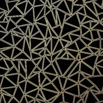 Artwork thumbnail, Abstract Blocks Gold by ProjectM