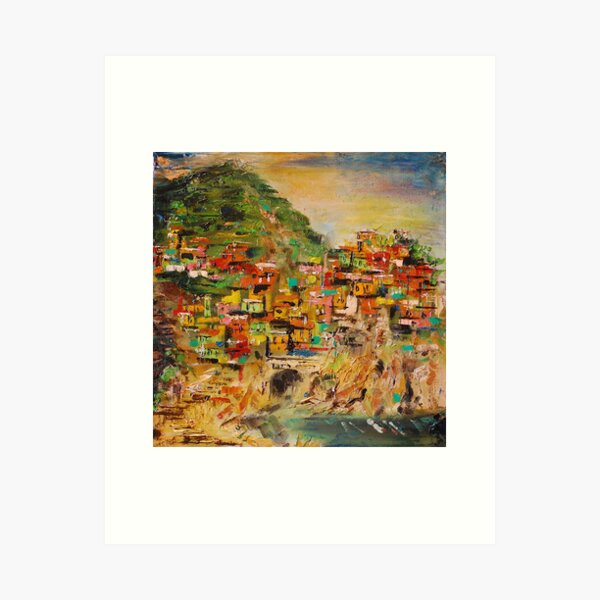 Manarola - Cinque Terre- Italy III. Art Print