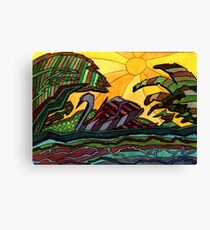 153 - SWAN - DAVE EDWARDS - WATERCOLOUR - 2006 Canvas Print