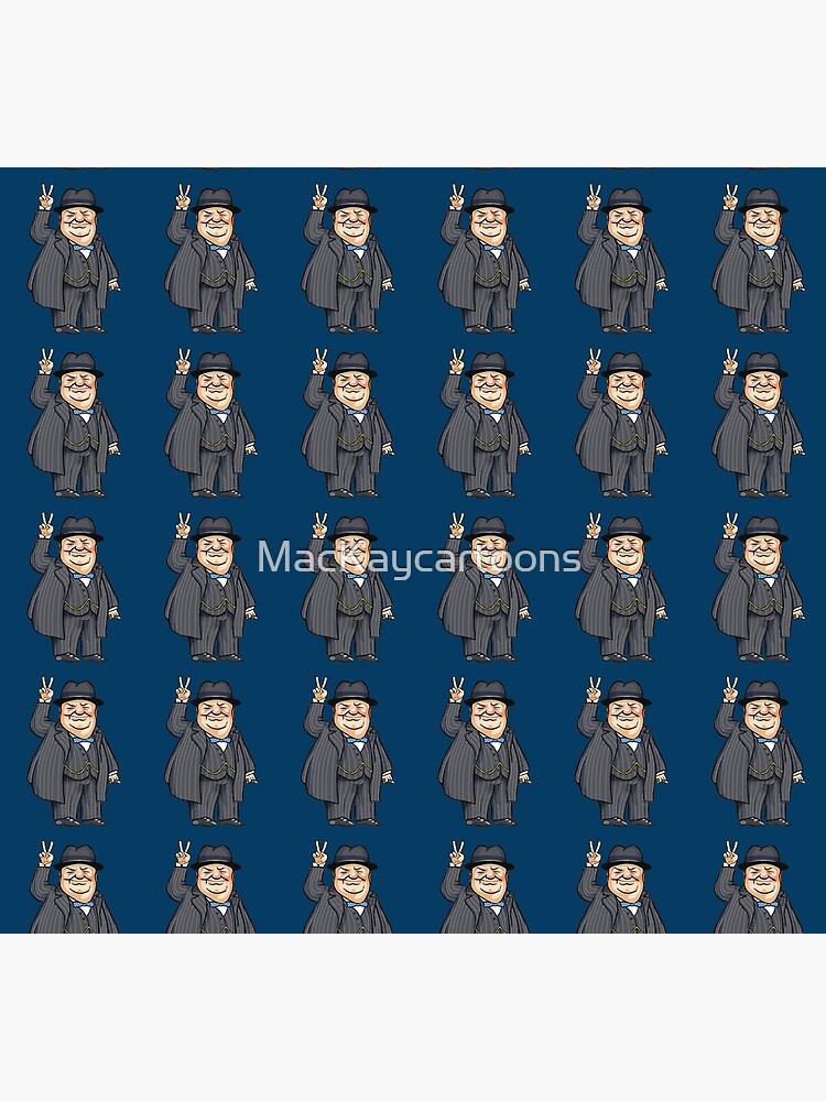 Winston Churchill by MacKaycartoons