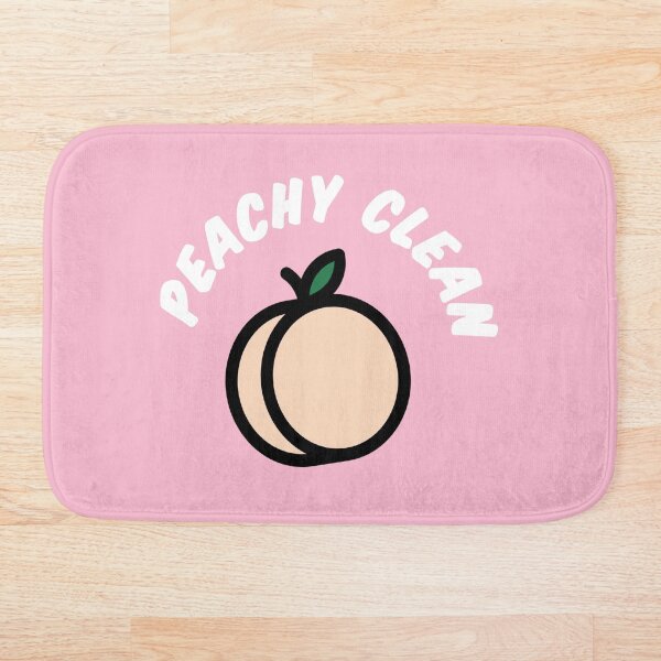 Peachy Clean Bath Mat