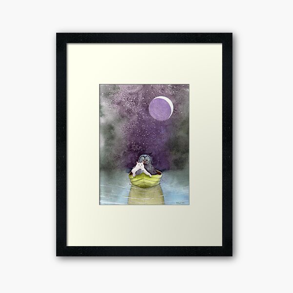 The Owl and The Pussycat Framed Art Print