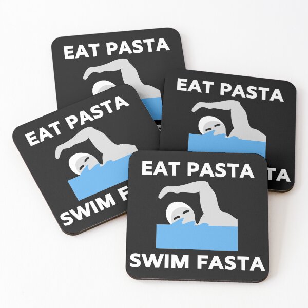 Item preview, Eat pasta swim faster, eat pasta swim faster, gift, gift idea designed and sold by Rautee.