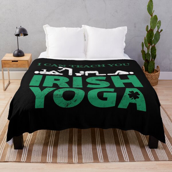 Item preview, I Can Teach You Irish Yoga St Patricks Day Gift Graphic design designed and sold by Raymond Cloud.