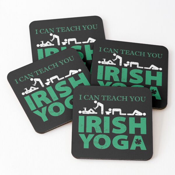 Item preview, I Can Teach You Irish Yoga St Patricks Day Gift Graphic design designed and sold by Raymond Cloud.