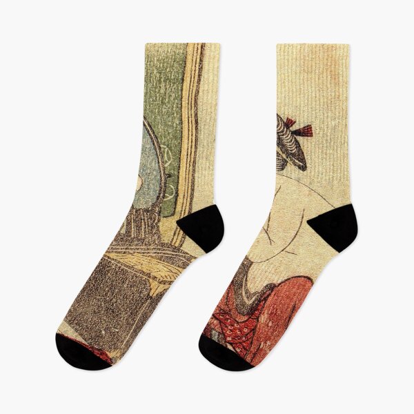 Item preview, Woman at her toilet. Hokusai designed and sold by Gotoo.