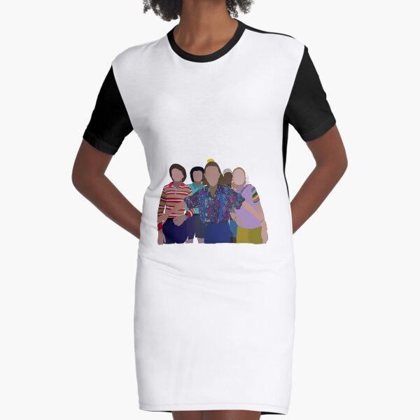 stranger things t shirt dress