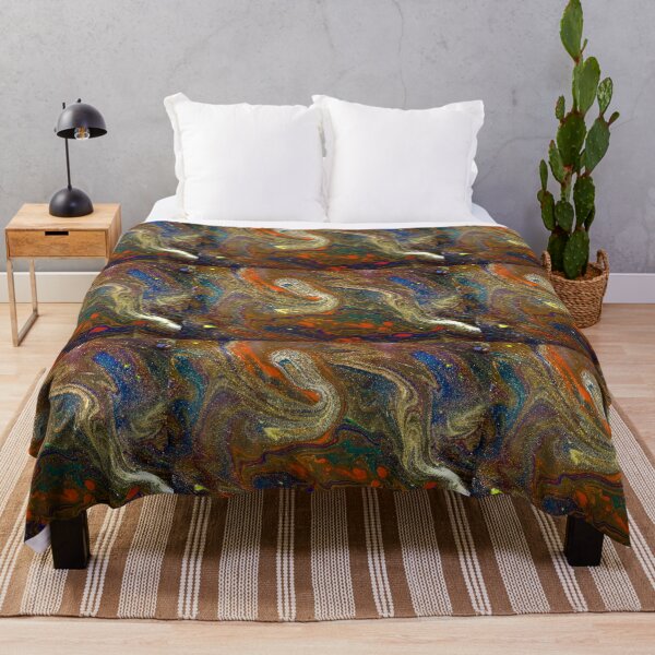 Item preview, Colorful Liquid Marble Painting, Fluid Art designed and sold by newburyboutique.