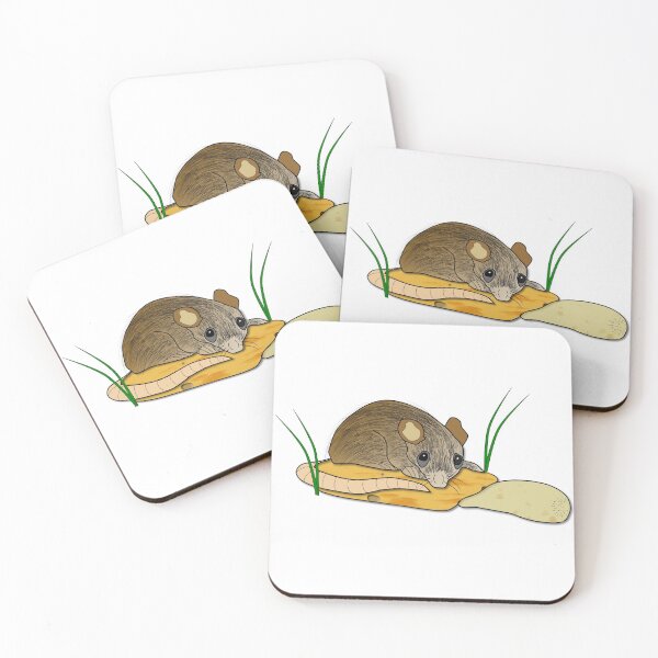 Item preview, Mouse's Catnap on a Mushroom designed and sold by HereOnZeme.