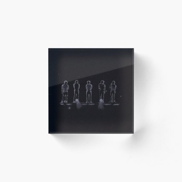 One Direction Acrylic Block