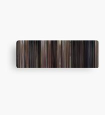 Moviebarcode: Back to the Future (1985) Canvas Print
