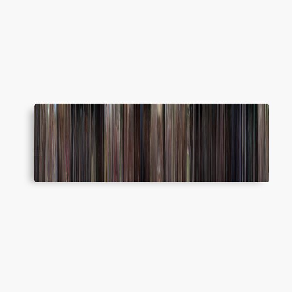 Moviebarcode: Back to the Future (1985) Canvas Print