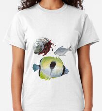 Camiseta clásica Más allá del mar