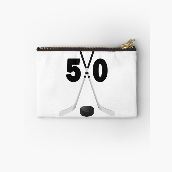 Item preview, Hockey number 50 - fifty with sticks and disc designed and sold by AllShirts21.