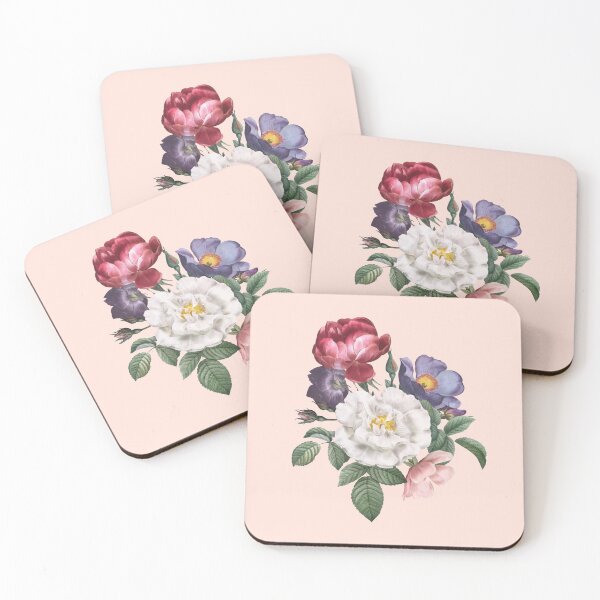 Item preview, Blush Pink Floral Painting designed and sold by newburyboutique.
